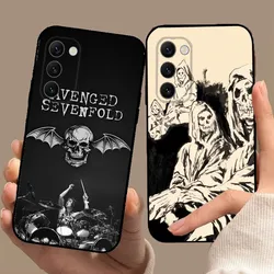 A-Avenged Sevenfold Phone Case For Samsung S24,23,23,22,30,21,10,9,Note20 Ultra,Lite,Ultra,5G,Plus,FE,Black Soft Case