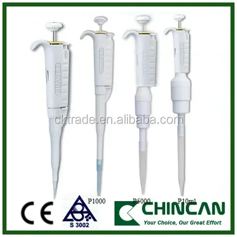 2025CHINCAN P سلسلة رقم القراءة حجم متغير Micropipette تلميح