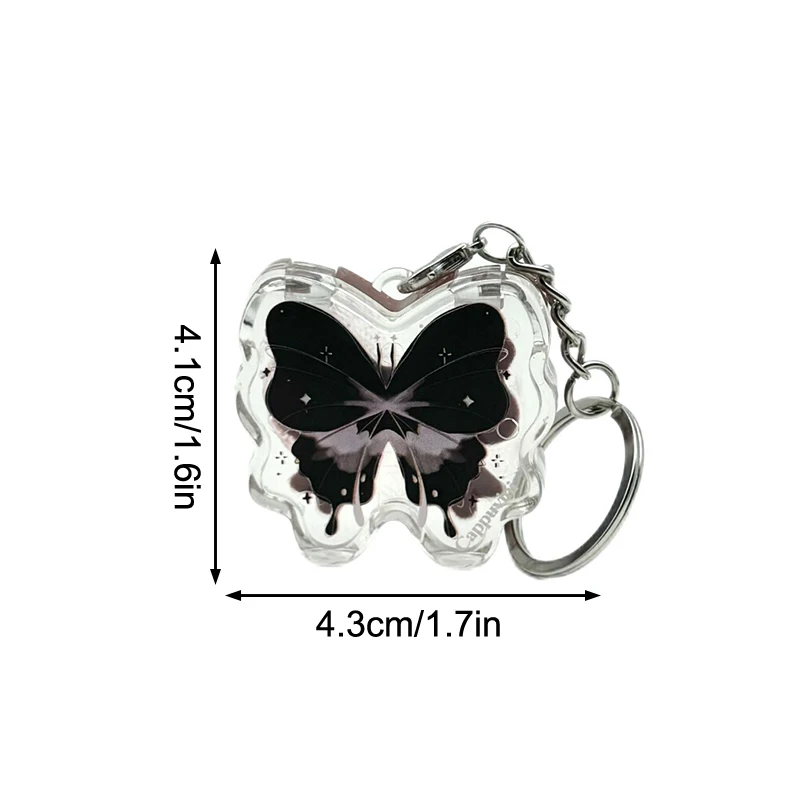 Cappuvini Jelly Solid Lip Gloss - Cute Butterfly Design Moisturizing Lipstick Natural Nude Brown Tint Mirror Finish Lip Makeup