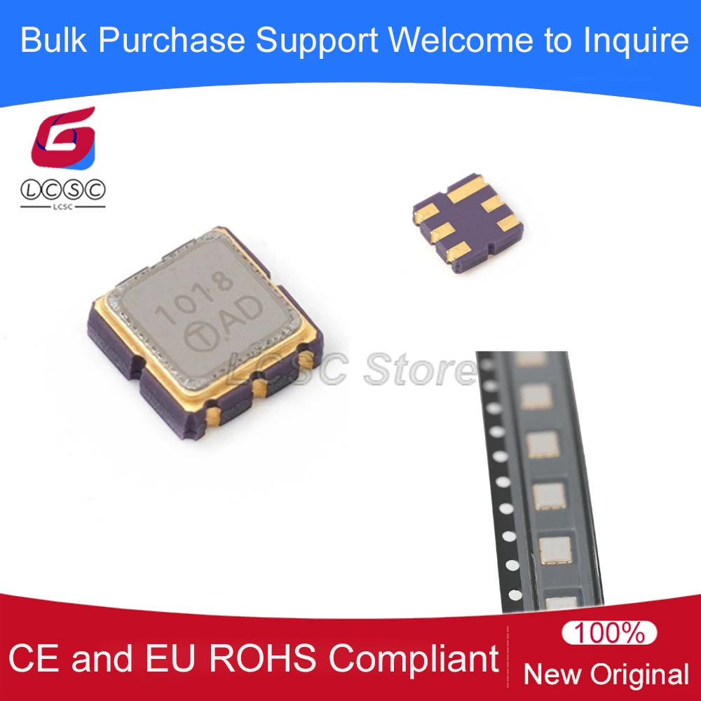 10pieces/Pack TA1018A SAW Filter 869MHz  SMD 3.8x3.8mm Wireless Communication Filter Part Code Marking 1018