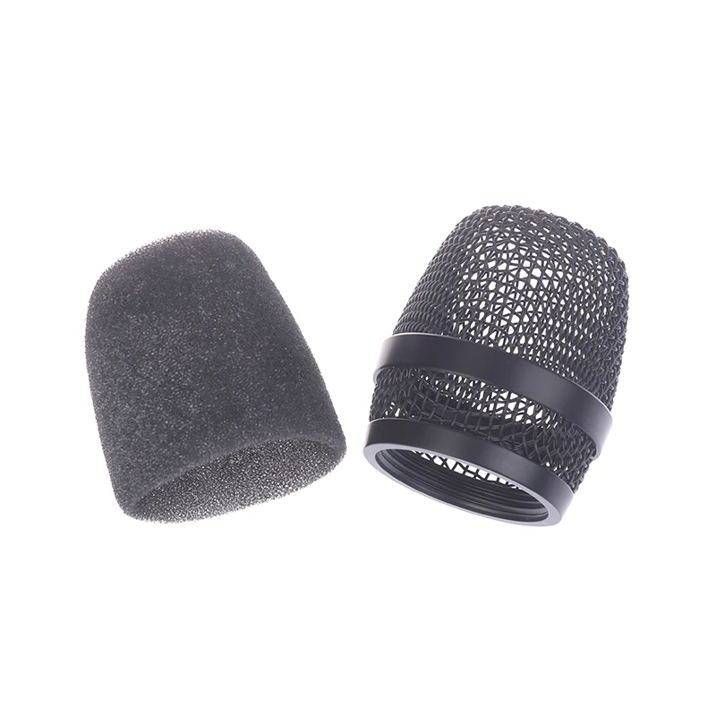 Professional Mic Ball Head Mesh Grill Microphone Mic Grille Cover Windscreen Cover For E835/E845 MIC Accessories