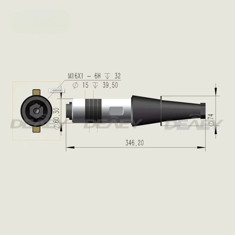 

15K/15khz 2600w Black Piezoelectric Ultrasonic Sensor Langevin 20k 25khz 28khz 30khz 35khz Pressure Transducer