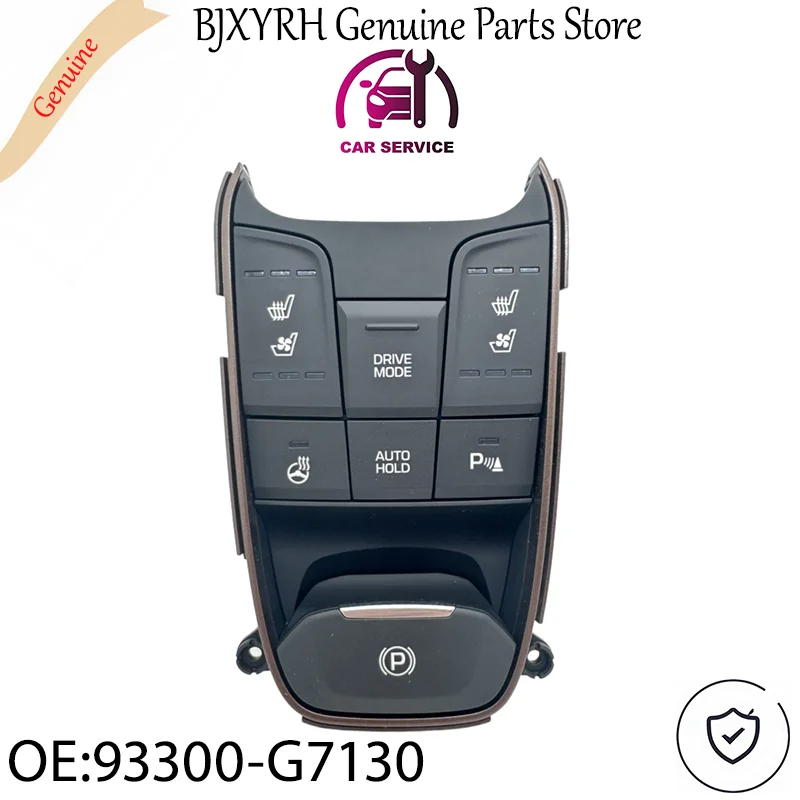 93300G7130 Complete Center Console Switch Assembly (Only suitable for left-hand drive) for Hyundai Ioniq 2016-2022 93300-G7130