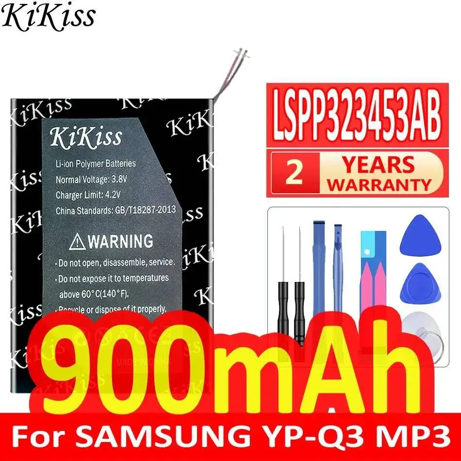 

LSPP323453AB для Samsung YP-Q3 Mp3 Mp4 Аккумулятор высокой совместимости 900 мАч