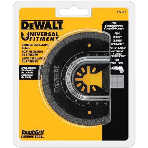 Oscillating Carbide Grout Removal Blade