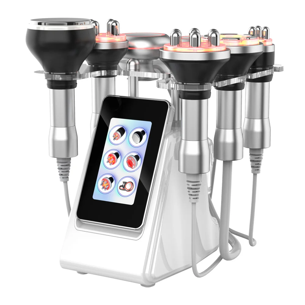 

Skincare Tools 6 in 1 80k Vacuum RF Radio Frequency Body Slimming Skin Tightening Cellulite Removal Beauty Machine