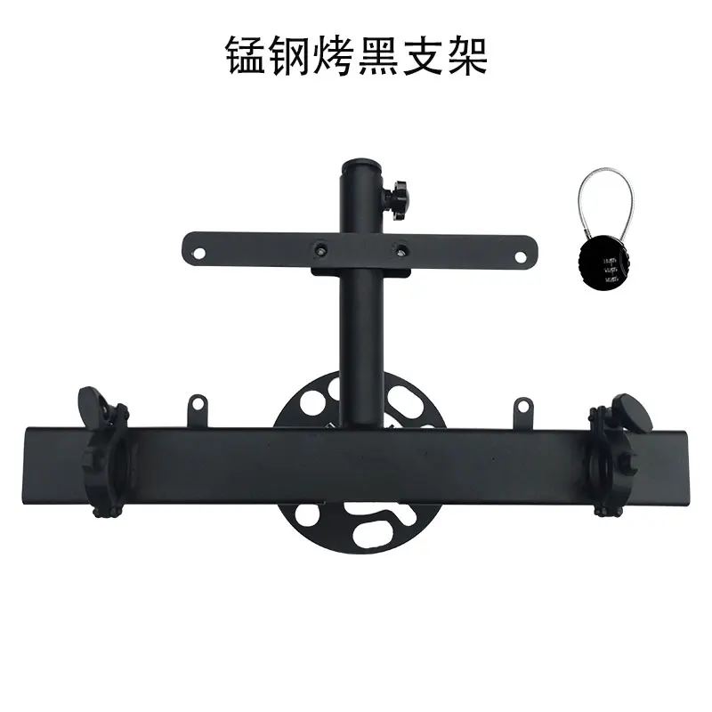 3 in 1 Support for License Plate, Shovel and Flagpole Holder FlagPole Mount for Truck Universal Car Hitch Mount Flagpole Holder