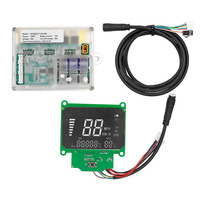 Electric Scooter Controller Set for DUCATI For MW95 and For MW21 Compatible with 36V 550W 48V 1200W Aluminum Meter