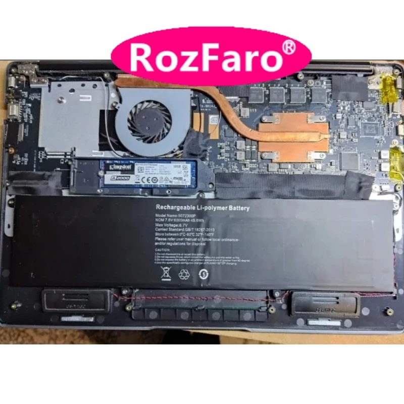 

RozFaro For Lanix Neuron R II RII R 2 R2 5072300P 7.6V 45.6Wh 6000mAh Laptop Battery For Yashi XueXing K14 K14A K14D Notebook