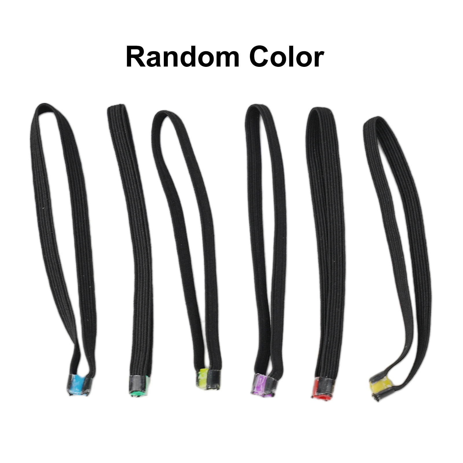 6Pcs Elastic Tippet /Spool Tenders Fly Fishing Tippet/ Line Leader Nylon Fishing Tool Parts /Random Color For /Outdoor Fishing
