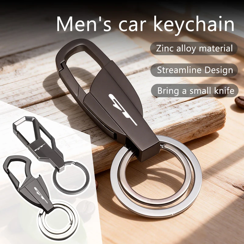 Car Emblem Keychain Alloy Key Ring Key Pendant Accessories For KIA GT Sorento Stinger Soul Spectra Ceed Sportage Picanto