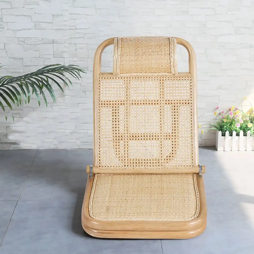 

Hot Sale Modern Rattan Sun Lounger Outdoor Lounge Chair Garden Patio Furniture كرسي استرخاء