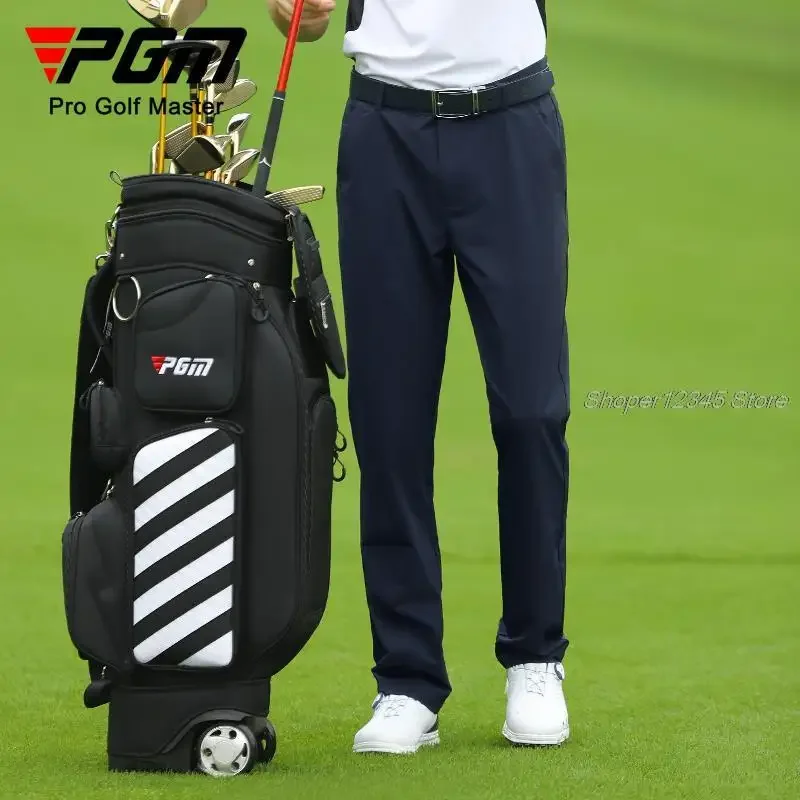 Pgm Mens Golf Pants Summer Breathable Sport Trousers For Men  Quick-Dry Casual Golf Pants Straight Sweatpants Plus Size XXS-XXXL