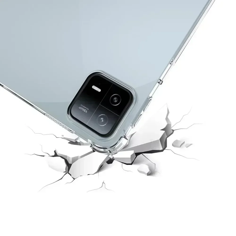 สําหรับFunda Xiaomi Pad 6 กรณีซิลิโคนนิ่มTPUถุงลมนิรภัยCapaป้องกันสําหรับMi Pad 6 6 Proกรณี