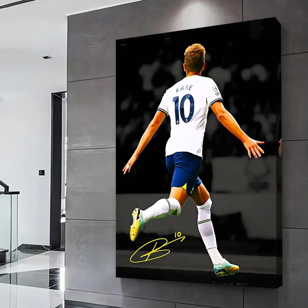 Harry Kane National Soccer Art Printing Poster Custom Pictures Wall Art Canvas Painting Gift for Bedroom Decoration Wand Deko