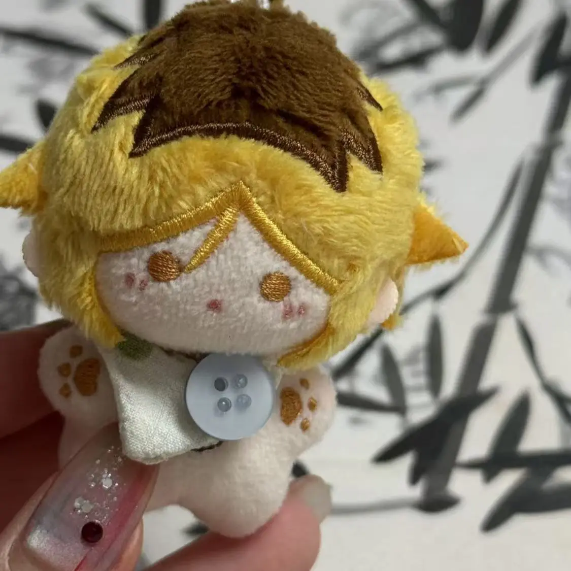 ตุ๊กตาอนิเมะไฮคิว!! ขนาด 5 ซม. ตุ๊กตาผ้าฝ้ายน่ารักโคกานะ โคทาโร่สำหรับเครื่องประดับกระเป๋าเป้สะพายหลัง พวงกุญแจ หรือของขวัญในงานประชุม