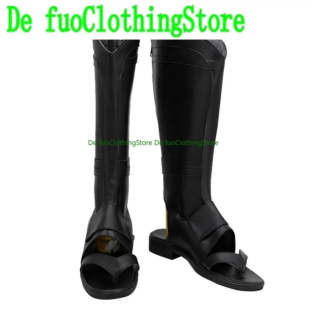 

Defuo Fate/Grand Senji Muramasa Cosplay Shoes Boots Game Anime Halloween Shoes Store