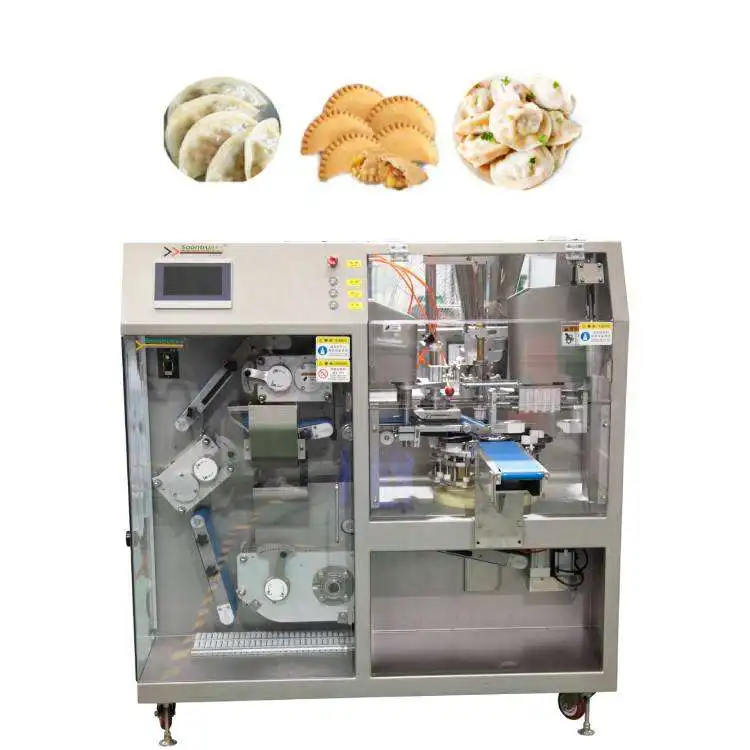 Factory Price Automatic Wonton Momo Maker Custom Mold Samosa Dumpling Making Machine for Small Business 110V/220V
