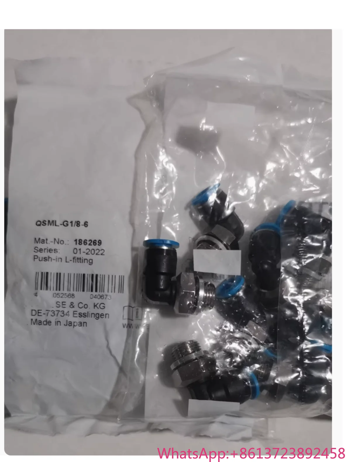 

10pcs Brand New QSML-G1/8-4 186268 QSML-G1/8-6 186269
