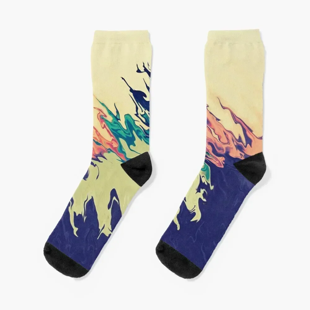 OFFWHITE FLAMES Socks sports and leisure gifts Male Socks Women's