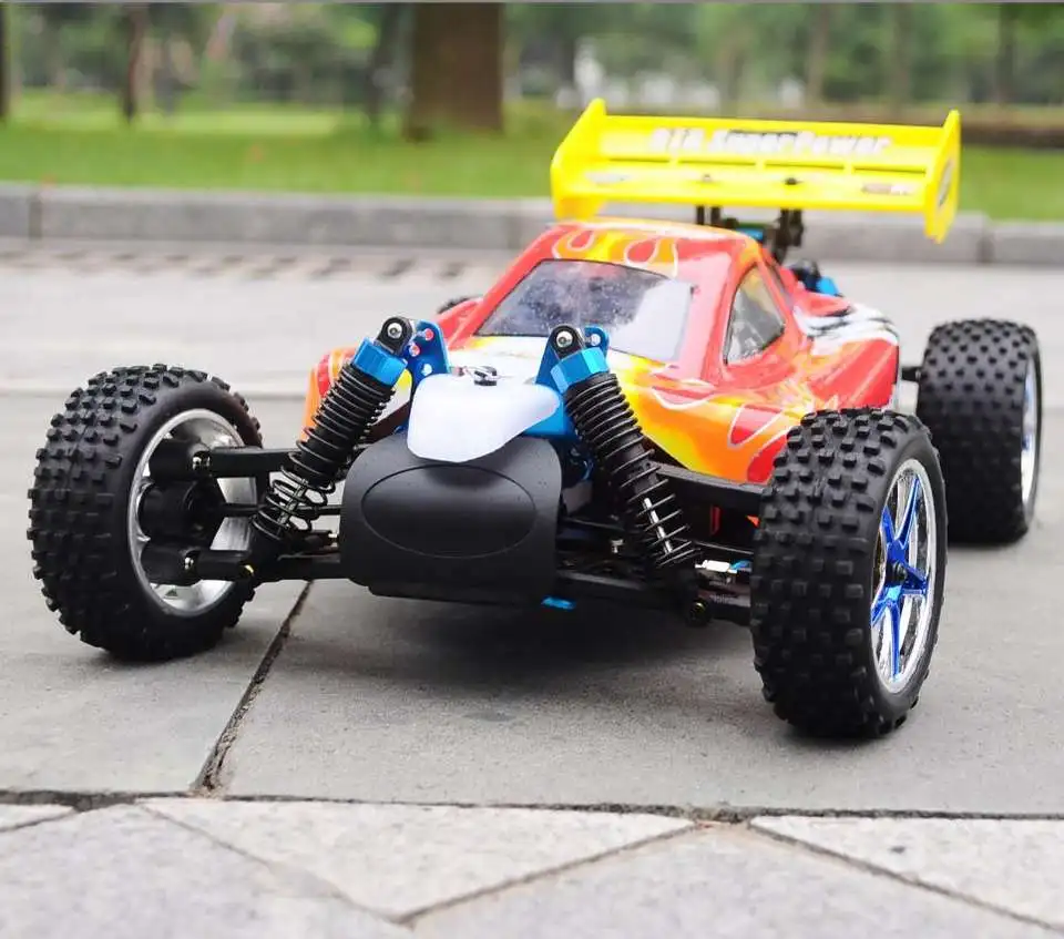 HSP RC Car 1:10 Scale 4wd Two Speed Off Road Buggy Nitro Gas Power Remote Control Car 94166 Warhead High Speed Hobby Toys Racing