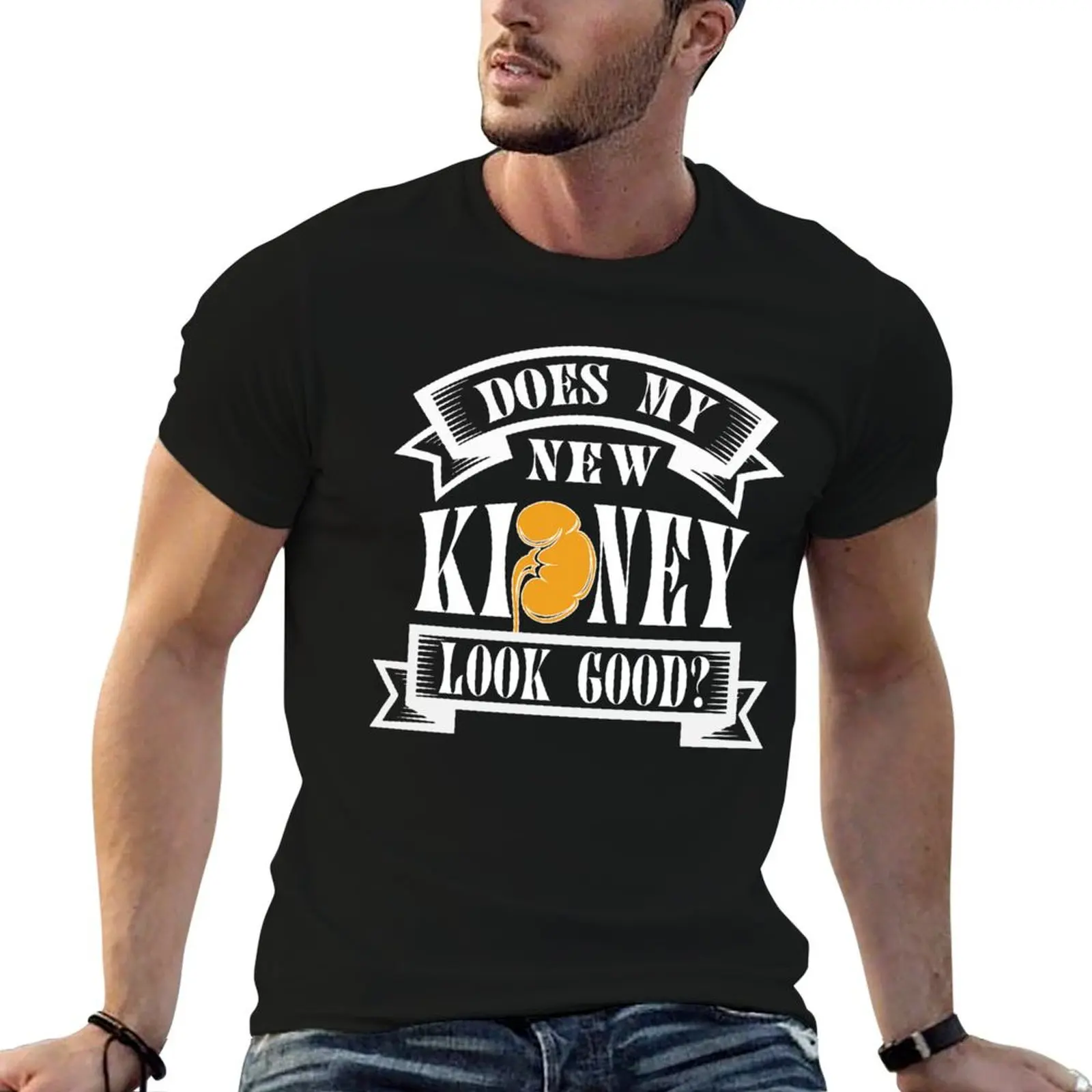 Kidney Organ Donor Transplant Proud Owner Donation Transplantation T-Shirt aesthetic clothes quick drying men clothings