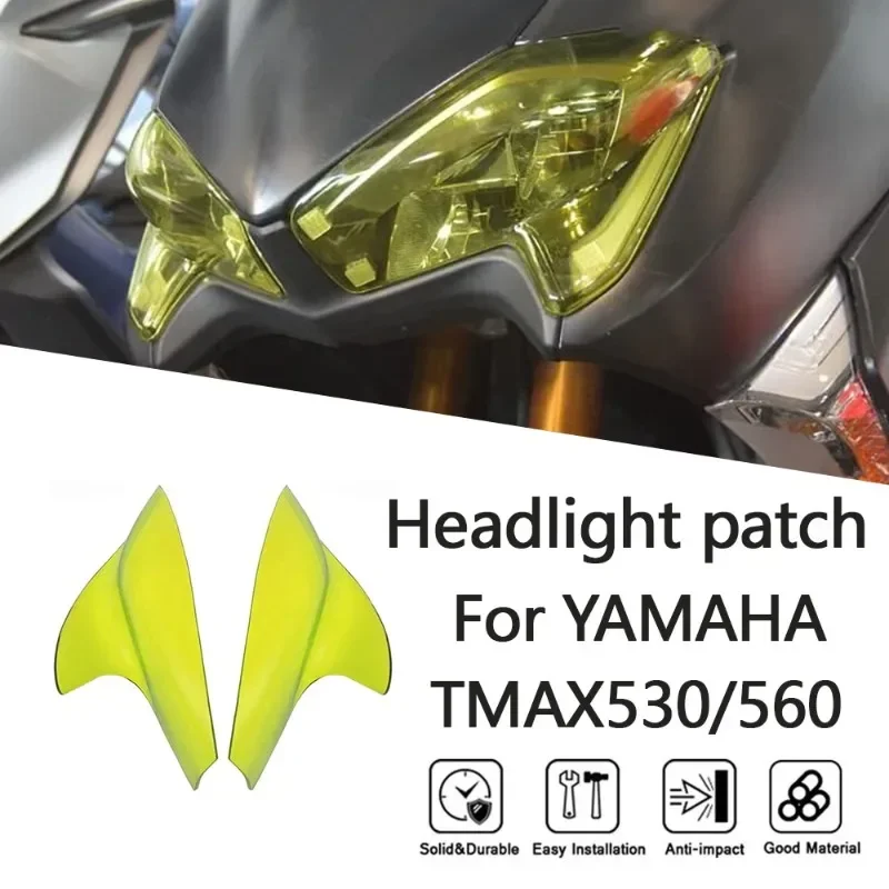 Lámina protectora de faro modificado Para Yamaha TMAX530/560, Accesorios Para Moto, 2017-2021