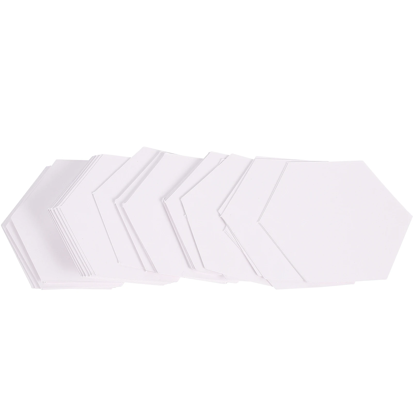 

200pcs Quilting Paper Templates 16mm Hexagon DIY Patchwork Sewing Supplies Lightweight Portable Mold Tracing Tools