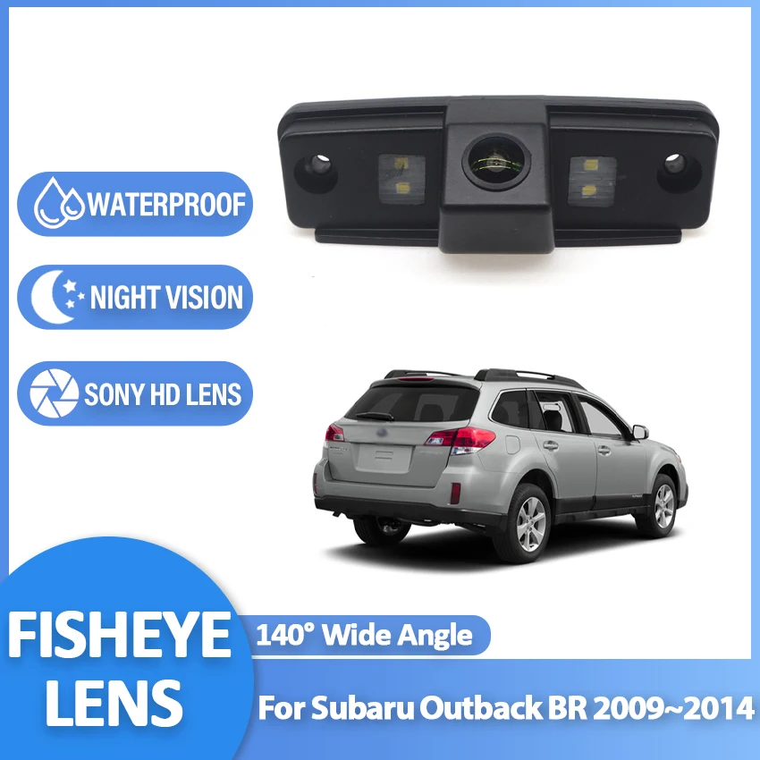 

CCD HD Fisheye Rear View Camera For Subaru Outback BR 2009 2010 2011 2012 2013 2014 Car Reverse Parking Monitor Night Vision