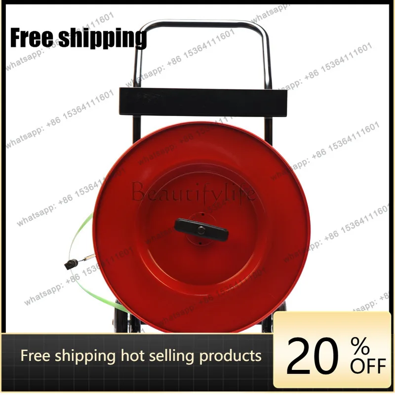 Luxury belt tray car PET plastic steel belt rack car PP belt loading car