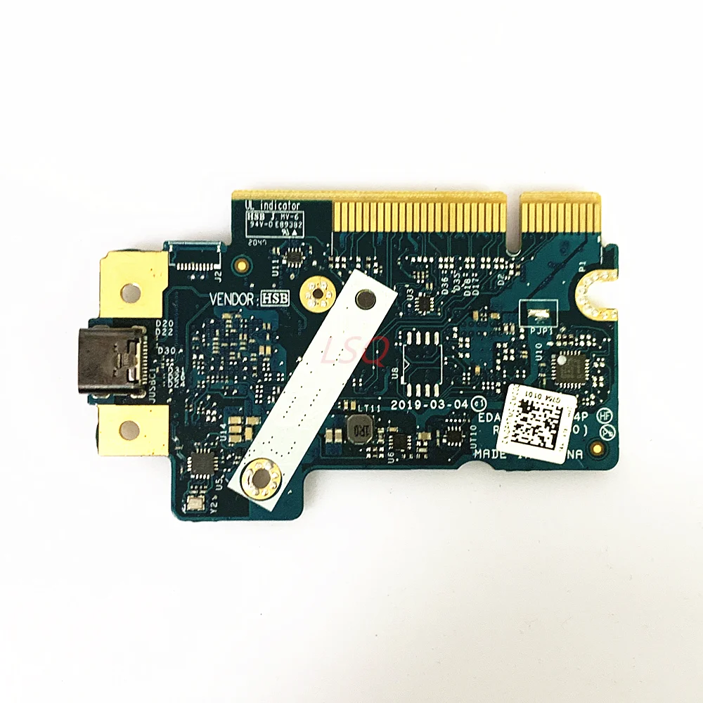 LS-G754P Conector de acoplamiento Origineel para VOOR DELL WD19TB, placa PCB, P17MC, 0P17MC 100% Test OK