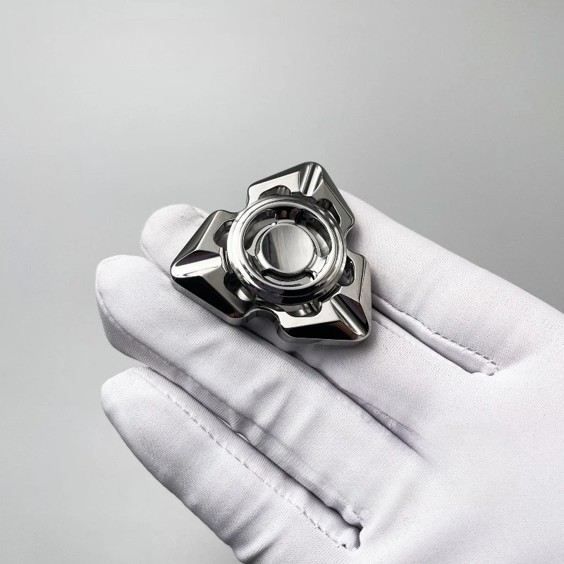 LarkEDC Reincarnation 1.1 Mirror Polished Mechanical Metal Fidget Spinner Decompression Adult Toy