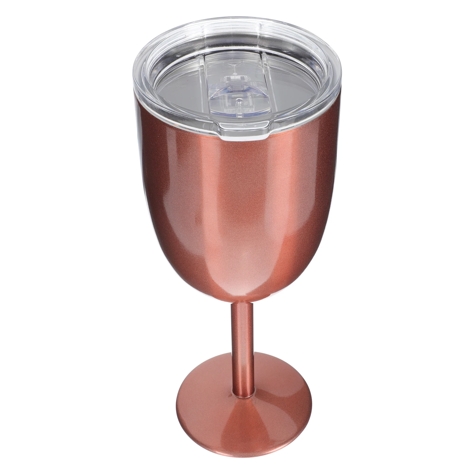 

Double Layer Glass Retro Party Wedding Water Cup 304 Stainless Steel Mini Goblet Delicate Glass Exquisite Household