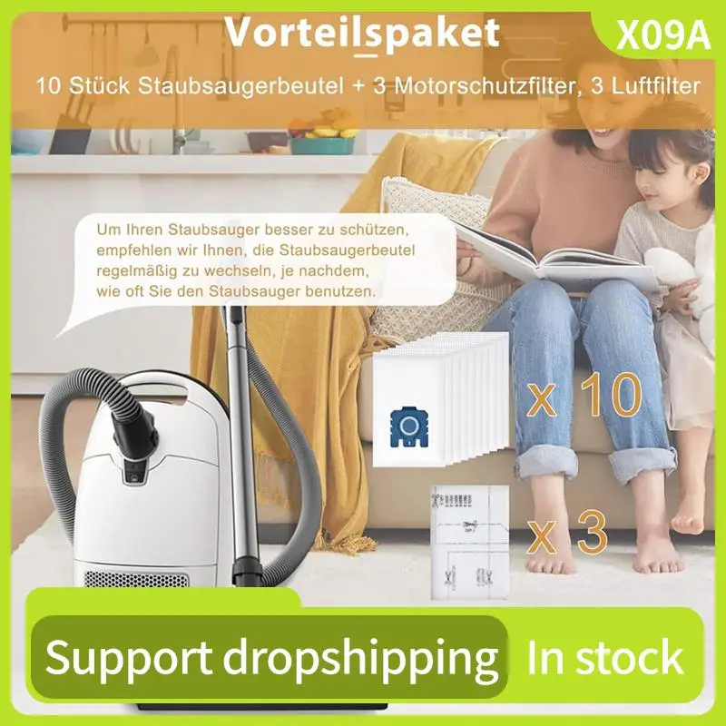 X09A 10Pcs Vacuum C… - image
