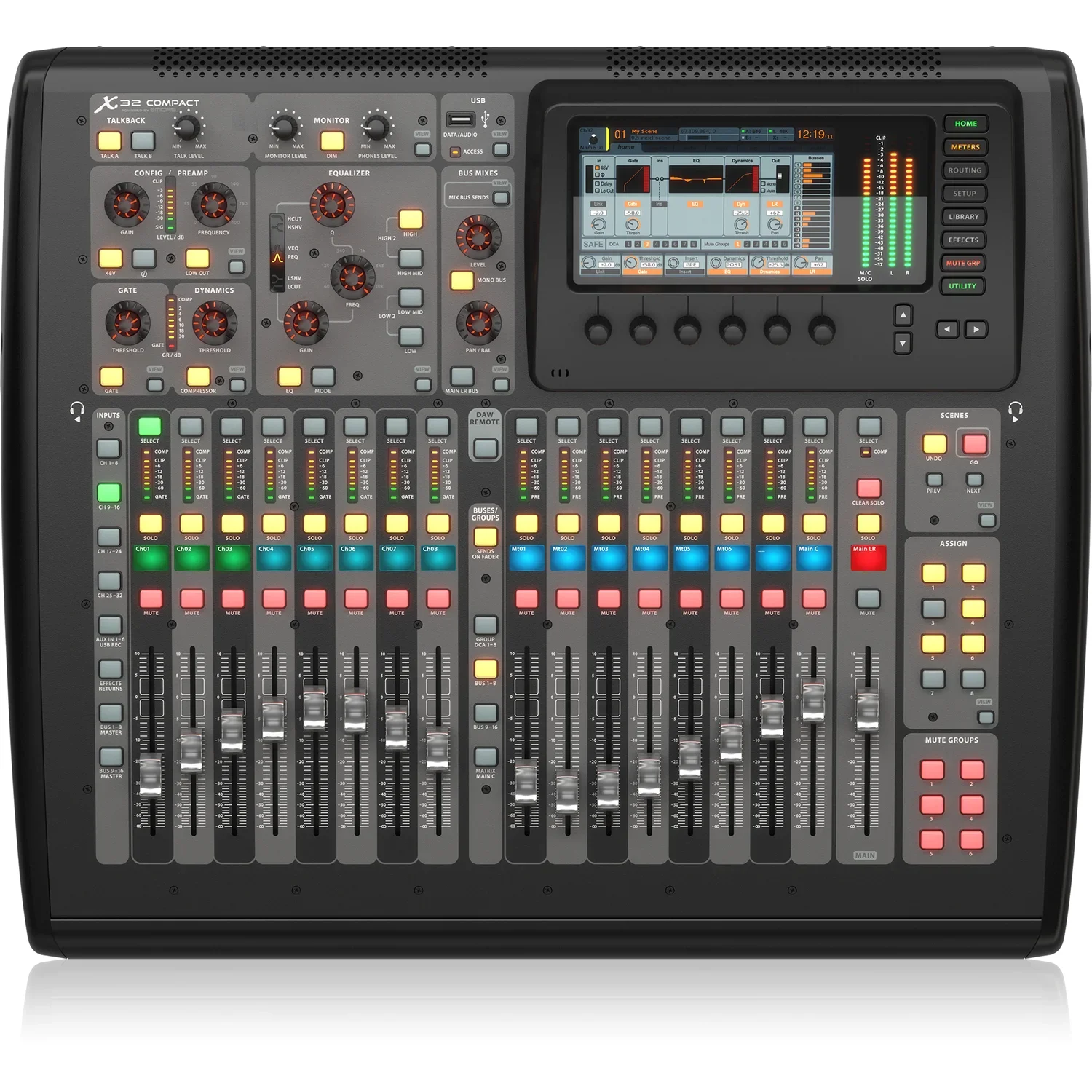 X32 Compact Digital Mixer Console X32C Digital Sound Mixer