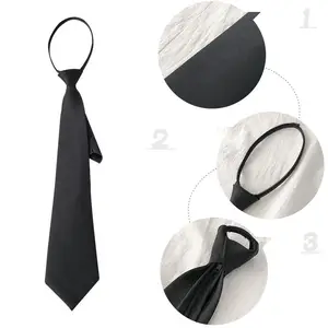 Narrow and silky tie for female neck, thin, soft for women, Korean style, simple, elegant, combines everything, retro, fashion, students 12 Main sales tie Hero Man - №11