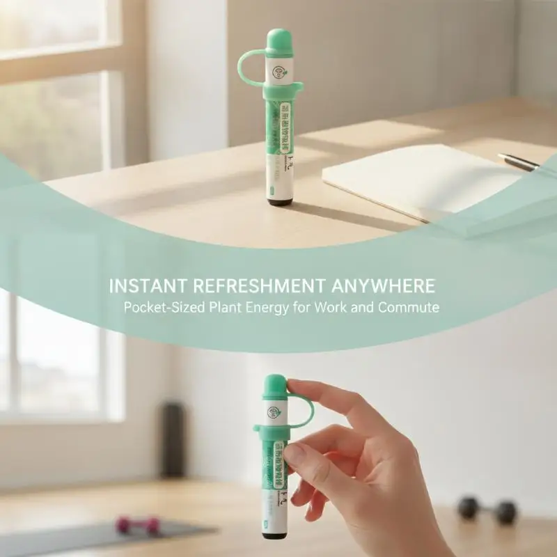 1Pcs Multi Flavor Refreshing Plant Aroma Inhaler Stick Cool Scent Nasal Inhaler