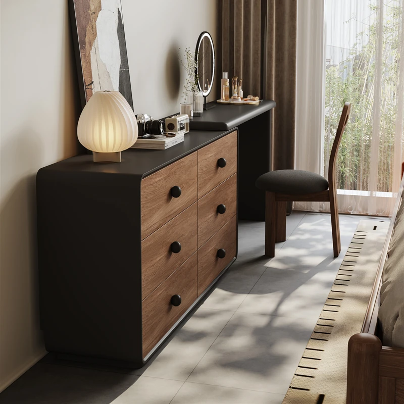 

Wooden Dresser Makeup Vanities Mirror Bedroom Sets Dressing Table Room Drawer Desk With Chair Vasagle House Furniture