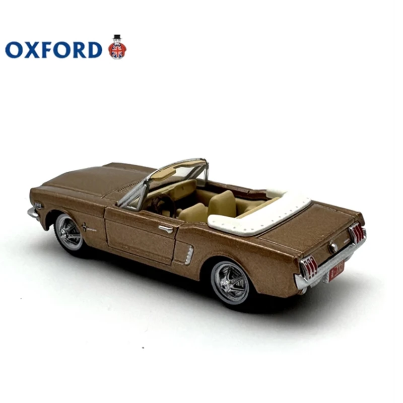 OXFORD Diecast 1:87 Scale Cabriolet Alloy Retro Sports Car Model Finished Product Simulation Toy Collection Gift Static Model