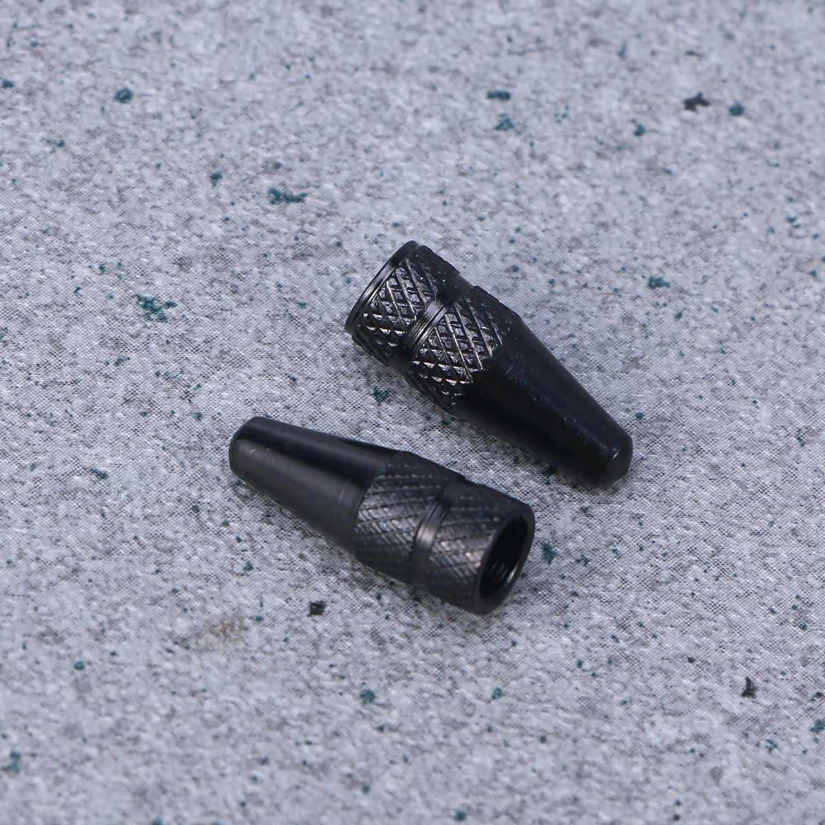 

French Style Aluminum Bike Tire Valve Caps Orange Black Dust Cover for Bicycle Tires Stem Accessories Durable Sealing Anti Rust