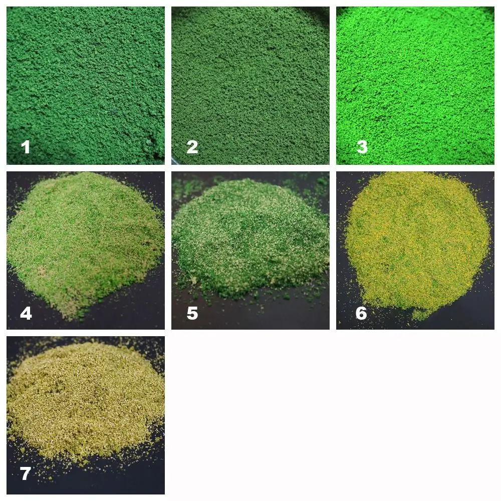 30g ziemia roślinność proszek drobna trawa granulki piaskownica stołowa układ mikro element dekoracji krajobrazu bajki ogród Model na scenę Wargame