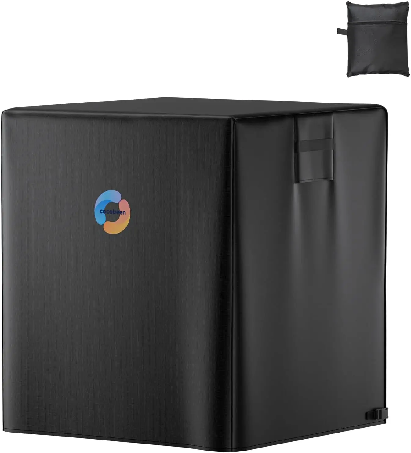 

Водонепроницаемый чехол для кондиционера на открытом воздухе для зимы, подходит для кондиционеров до размера 28x28x32 дюйма, прочная ткань 600D