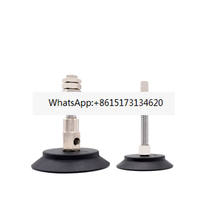 10PCS Manipulator Vacuum Suction Cup Industrial Silicone Nozzle Pneumatic Accessories PF PFG60 80 95 Matching Bracket
