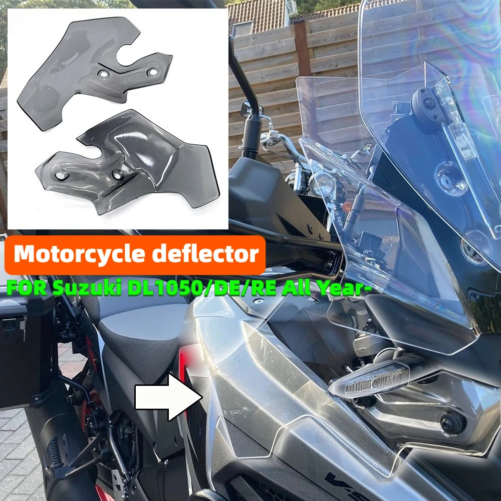 

Мотоциклетный дефлектор, обтекатель лобового стекла, аксессуары для SUZUKI DL1050DE/DL1050XT, черный, серый, белый, круглый год для SUZUKI