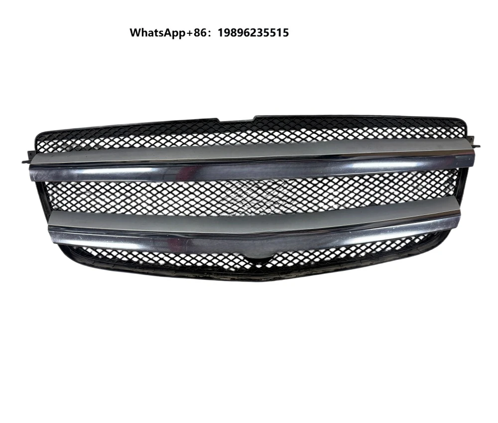 Front Sports air Intake Grille, Central Screen, Chrome Decoration