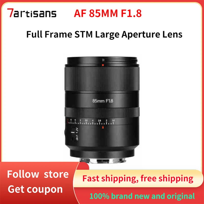 

7Artisans 85MM F1.8 Full Frame Auto focus STM Large Aperture Lens for Nikon Z Z7II Z6II Z5 Cameras