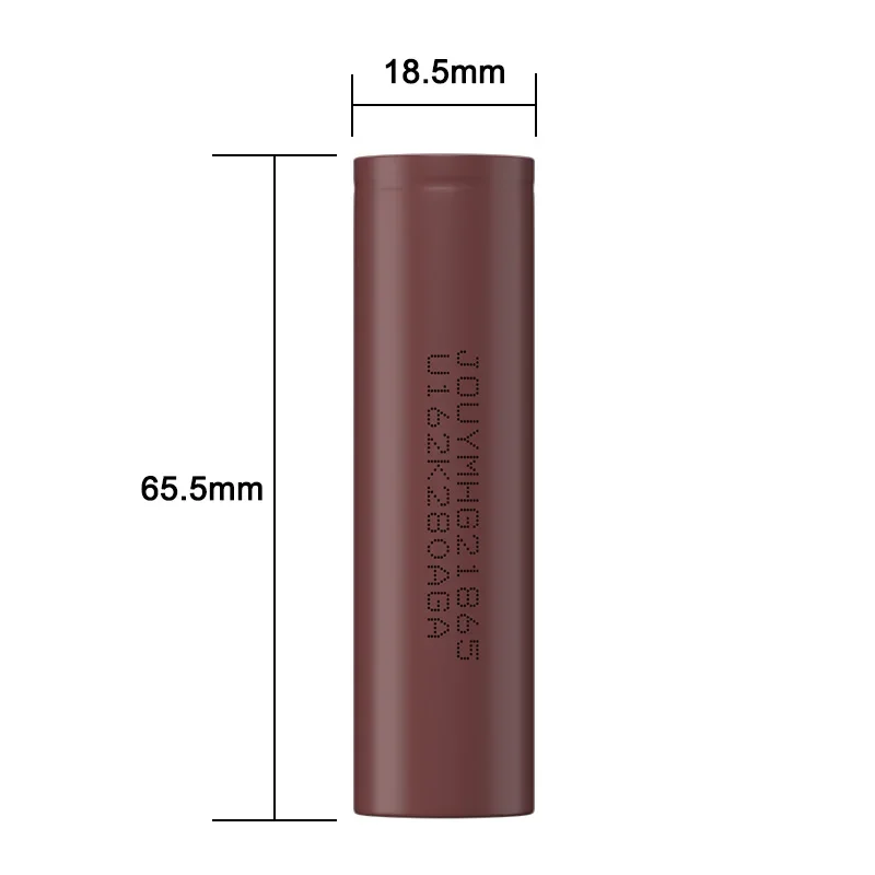 JOUYM 18650 HG2 Battery 3.7V 10C High Current Discharge 30A Power Cell