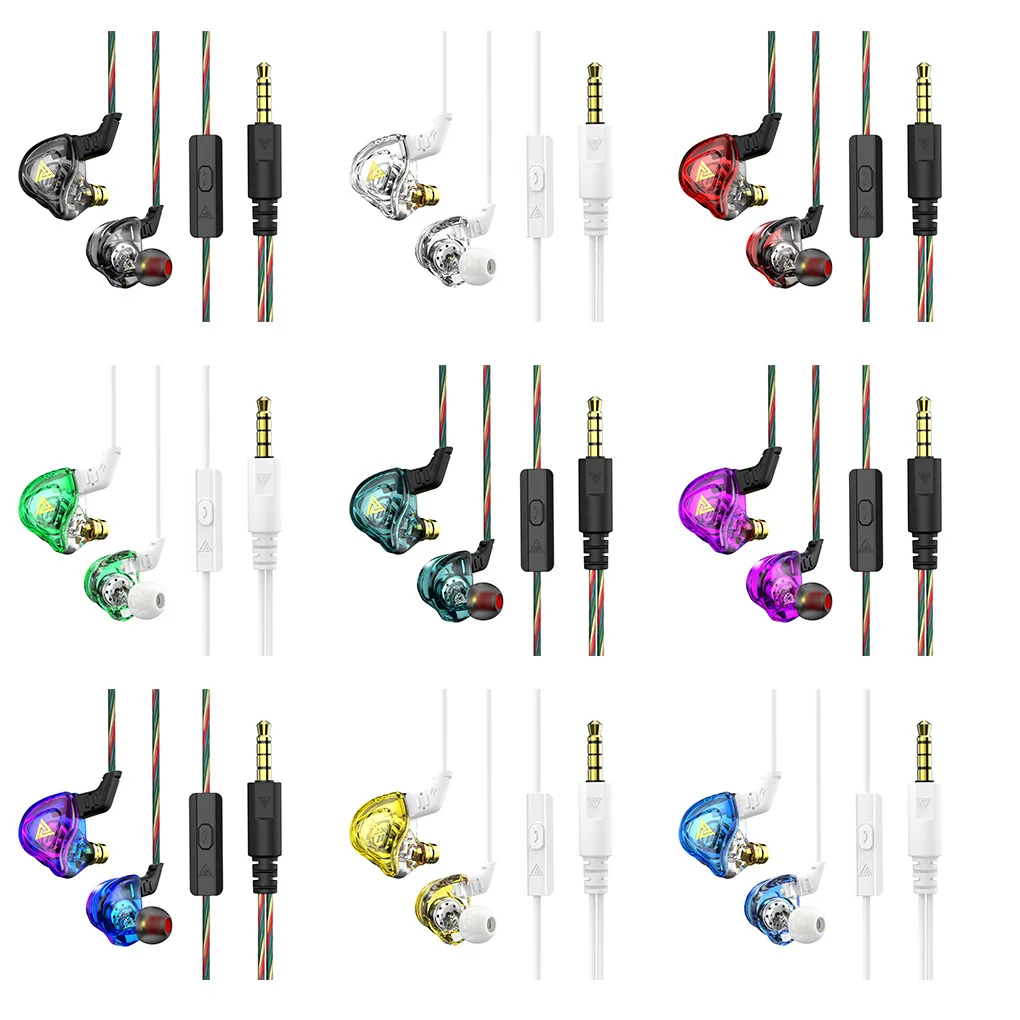 Проводные наушники, силиконовые наушники, Hi-Fi наушники для использования в помещении и на открытом воздухе, прослушивание музыки, просмотр видео, гарнитура-вкладыш, фиолетовый, синий