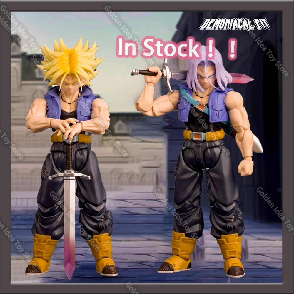 

Demoniacal Fit Dragon Ball Z SHF Super Saiyan Trunks The Boy From The Future Son of Tomorrow Action Figure Decor Models Toys