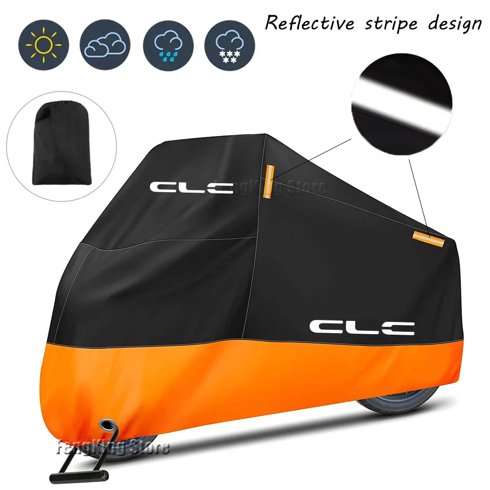 

For CFMOTO CL-C450 CLC 450 Motorcycle Cover Outdoor Rain Dustproof UV Protector Covers